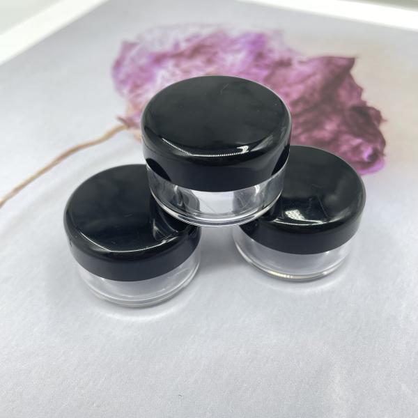 Le cosmétique en plastique de picoseconde cogne le poids léger d'essai de fantaisie d'aperçu gratuit de l'ensemble 5g