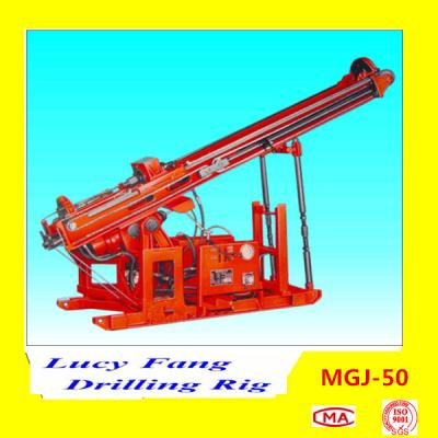 China Cheapest Multi-function Portable MGJ-50 Rock and Soil Anchor Drilling Rig on Scaffod