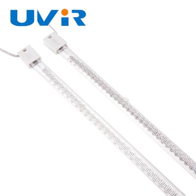 1500W IR Halogen Heating Lamp 220V with Quartz Tube and SK15 Base