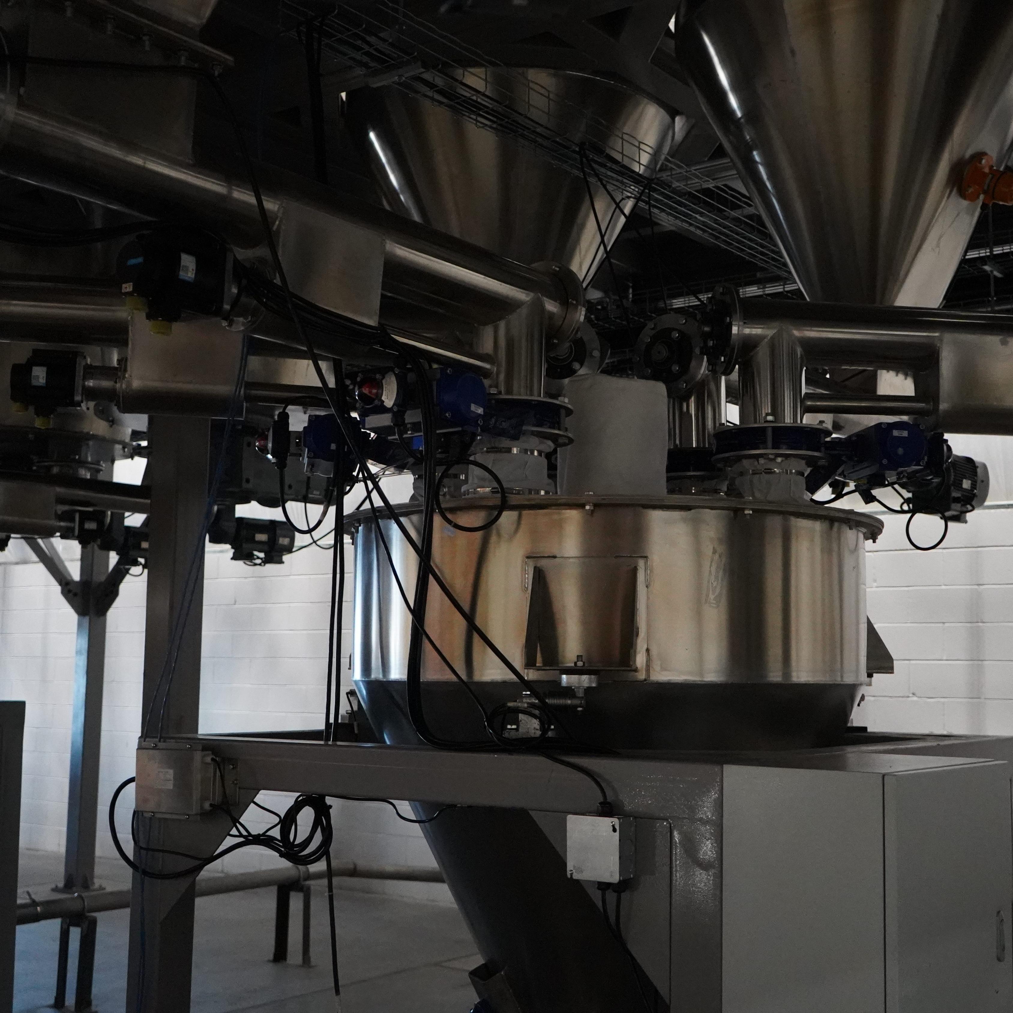 High Accuracy Automatic Dosing System 300kg/h–3000kg/h For Powder Material Processing