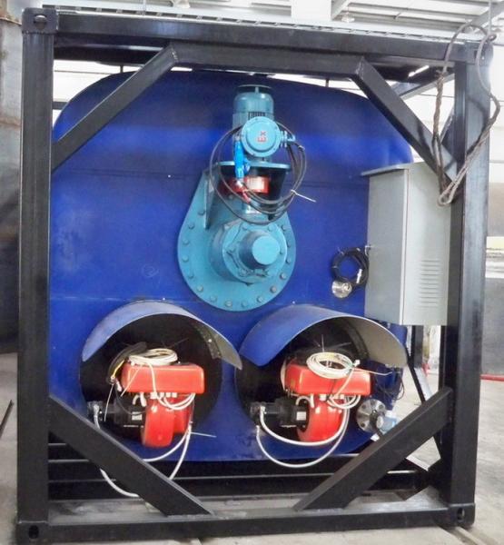 Automatic Burner Bitumen Heating Tank  15KW Agitator  Asphalt Storage Tank