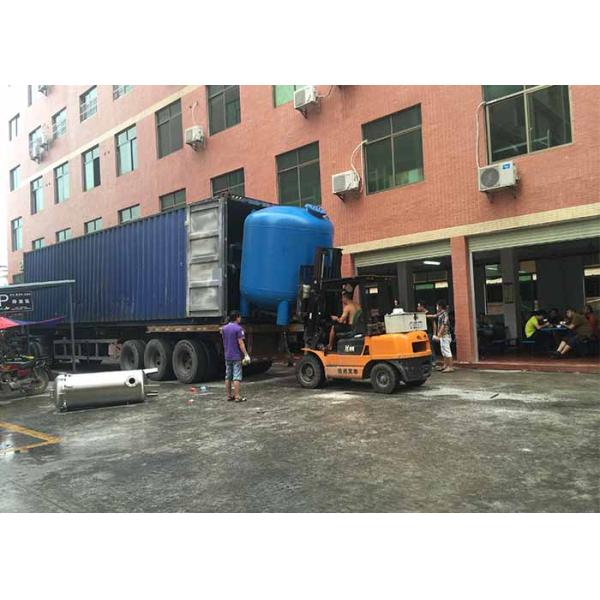 Automatic RO Water Treatment Plant 50000L/H With Water Filters Cartridge Stainless Steel 316