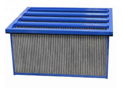 Medium 99% H13 H14 V Bank HEPA Filter ABS Frame 610X610X292mm