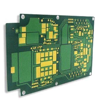 4 layer with 10u'' flash gold circuit board