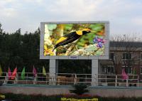 Imperméabilisez un écran du poteau RVB LED du poteau deux P10 extérieur P8 pour la publicité