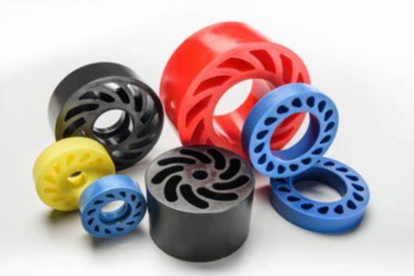 Peças de fundição a vácuo de nylon PU LRIP Equipamento de componentes 60-75 Shore D