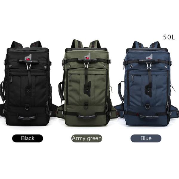 Water Repellent Stylish Travel Backpacks 50L For Outdoor Activities