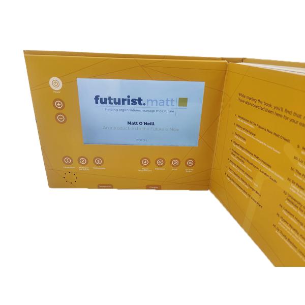 ODM video do OEM do livro de Digitas LCD para anunciar tamanhos da tela de 5inch 10inch