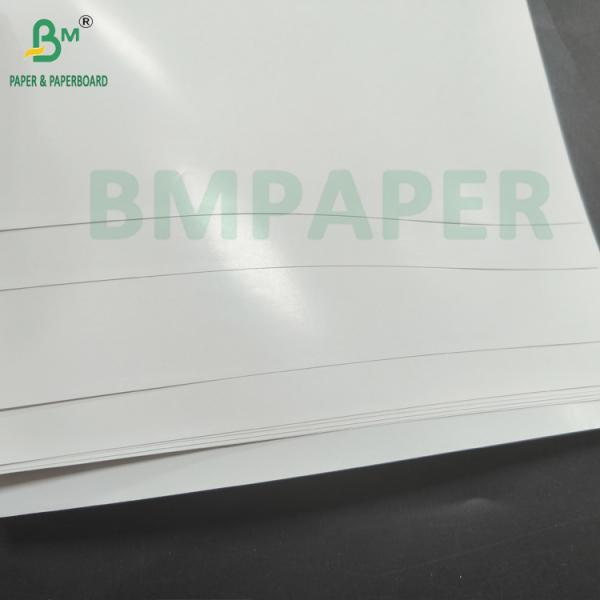 Papel para etiquetas con recubrimiento de un lado C1S Brillante 90gm Para la industria del etiquetado