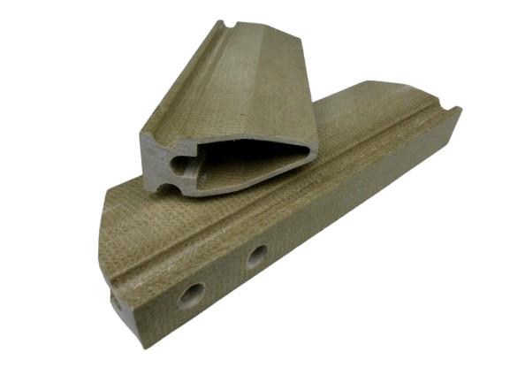 Special FRP Shaped Structure Fiberglass Pultrusion Profiles For Pig House Beam