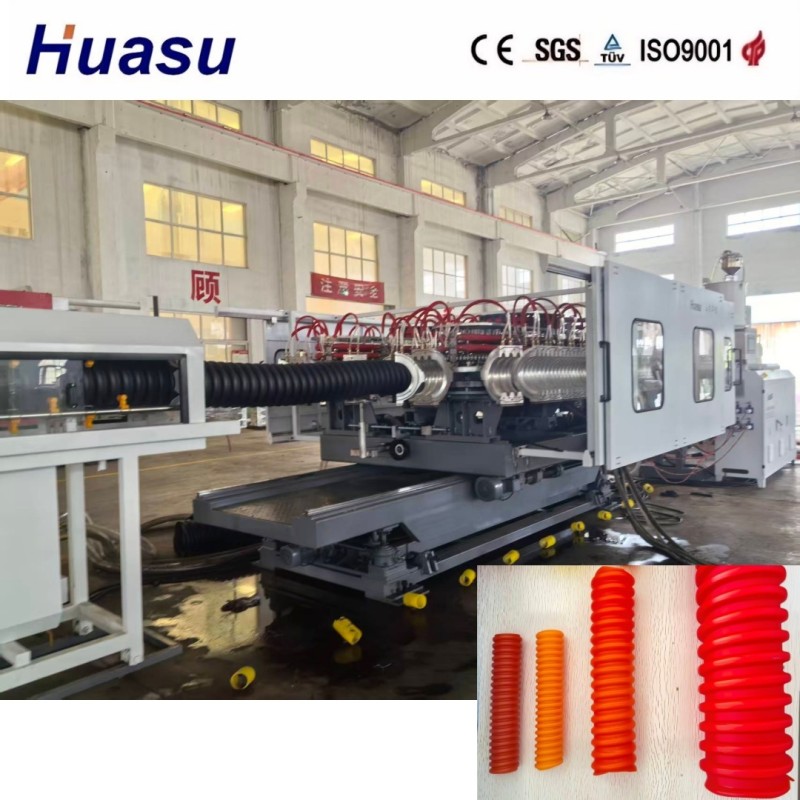 Fully Automatic Single Wall Corrugated Pipe Production Line 32mm-2000mm Diameter for Underground Sewage Systems
