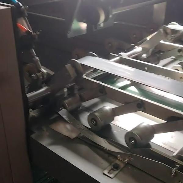 Automatic Plastic Woven Bags Hot And Cold Integrated Sewing Machine