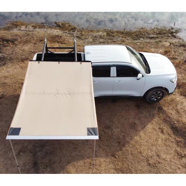 Hot Selling Outdoor Car Awning Tent 4x4 SUV Aluminum Shell Retractable Car Side Awning