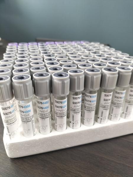 Grey Cap Glucose Tube 2ml-10ml For Medical Blood Collection Vacuum Tube