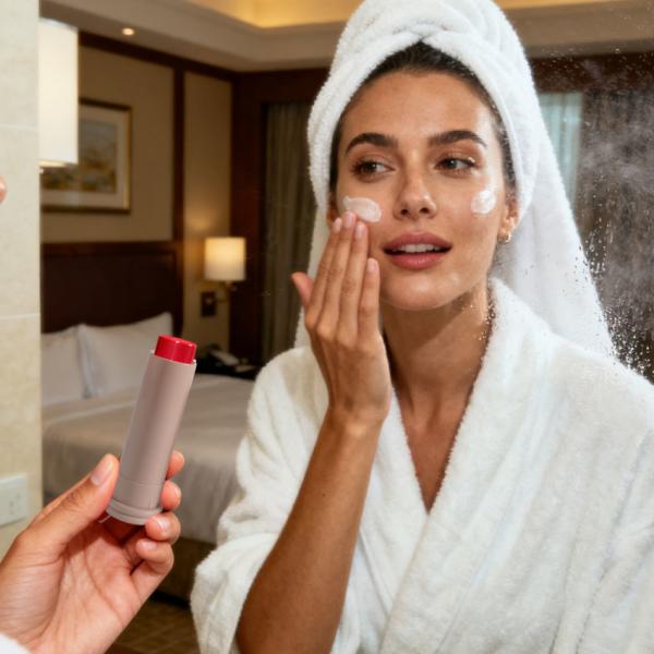 Round Plated Refillable Makeup Tubes – Concealer, Highlighter, Solid Balm, Lipstick & Contour Stick, Wholesale