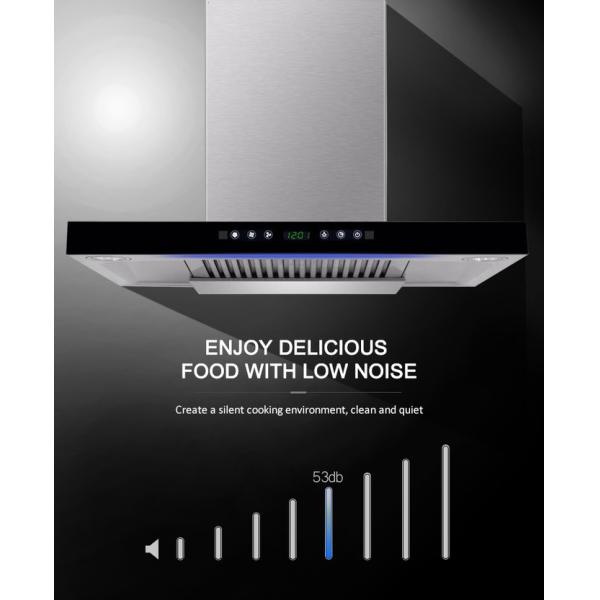 EQVVV T1 T Chimney Style Hood With Multiple Certifications And Stainless Steel Finish