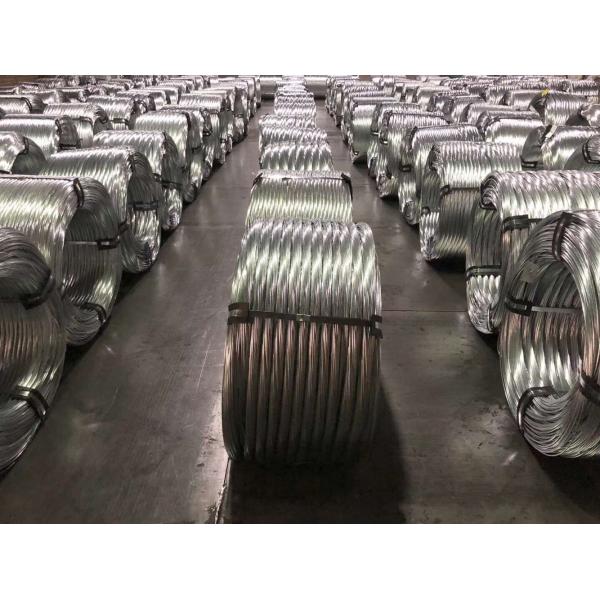 EN10257 Non - Alloy Galvanized Steel Wire , Zinc Coated Wire For Armoring