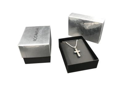 Decorative Recycled Kraft Paper Jewelry Gift Boxes Silk Printing OEM Service
