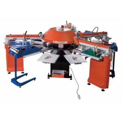 4 color rotary Textile Printing Machine digital cloth screen printing machine