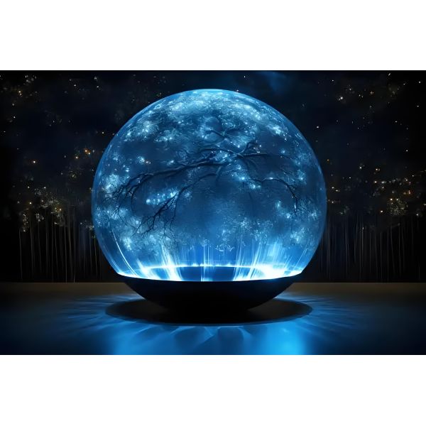 3D Immersive Interaction LED Time Tunnel Screen Curved Micro LED Display