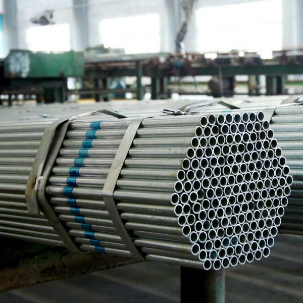 Weldable Large Diameter Galvanized Pipe 40 G - 300 G Zinc Layer PVC Plastic Package