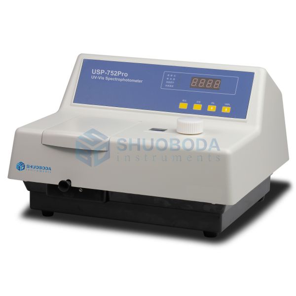 USP-752Pro Lab UV Visible Spectrophotometer 190nm - 1100nm 2nm±2.0 Nm