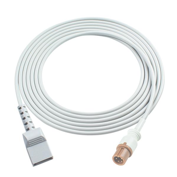 Cable de Adaptador Contec IBP 5pin Con Conector PVB Presión sanguínea Cable de extensión IBP