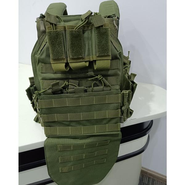 Colete táctico de combate de proteção de grau militar para militares e agentes da lei