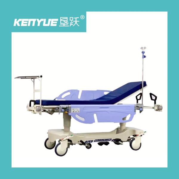 Тележка скорой помощи больницы терпеливая с гидравлическим пультом управления