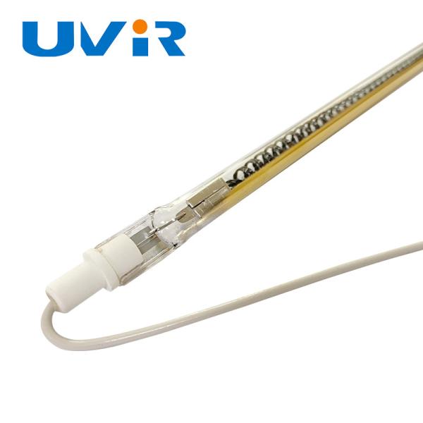 Кварцевая нагревательная трубка из углеродного волокна RS 1600 Вт, золотая инфракрасная лампа