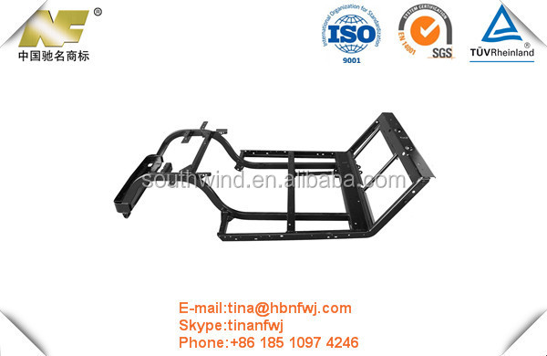 Production Customized Stamping/Pressing Technology Welding Metal Frames for Golf Cars