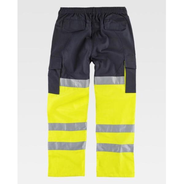 Workers Orange Hi Vis Trousers / Safety And Fashion Mens Work Pants