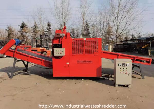 Dispositivo de alumínio da lâmina 1200mm Mini Industrial Shredder With Sharpener do tapete do silicato
