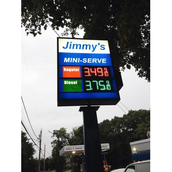 LED Gas Price Sign, Gas Station LED Price Sign, Gas Price Sign Numbers, LED Gas Station Price Sign