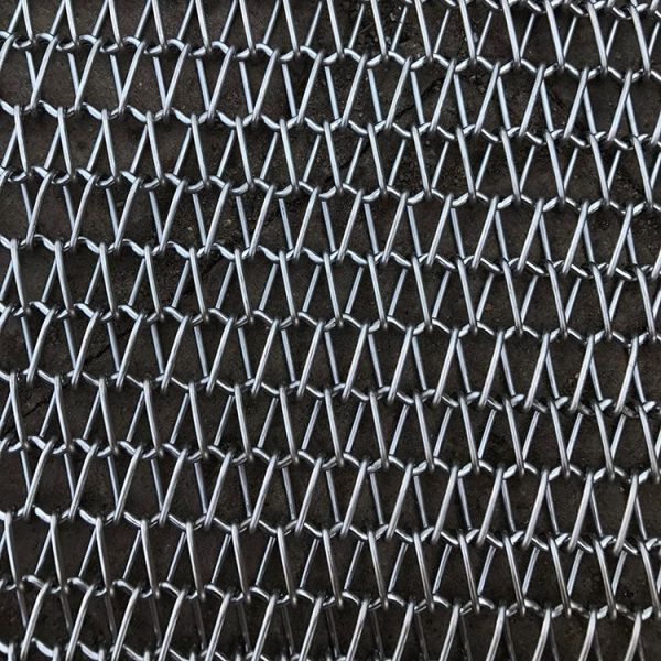 Stainless Steel Mesh Metal Conveyor Belt For Food Conveying
