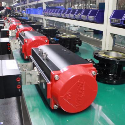 At Pneumatic Actuator Double Action Simple Action Size 75mm