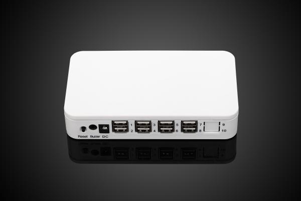 COMER 8 Port Security Alarm Multi-Ports Security Retail counter Display System
