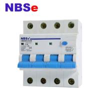 NBSB6-63LM 4P Rcbo trifásico, proteção de 30ma Rcd