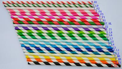 Hot sale colorful drinking paper straws/ Drinking Straws For Party Decorate