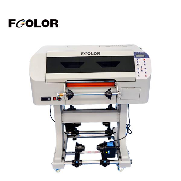 ZYJJ UV300-PRO 30cm UV DTF Crystal Label Printer — DX7 Printhead, Auto Peeling & Laminating, Roll-to-Roll