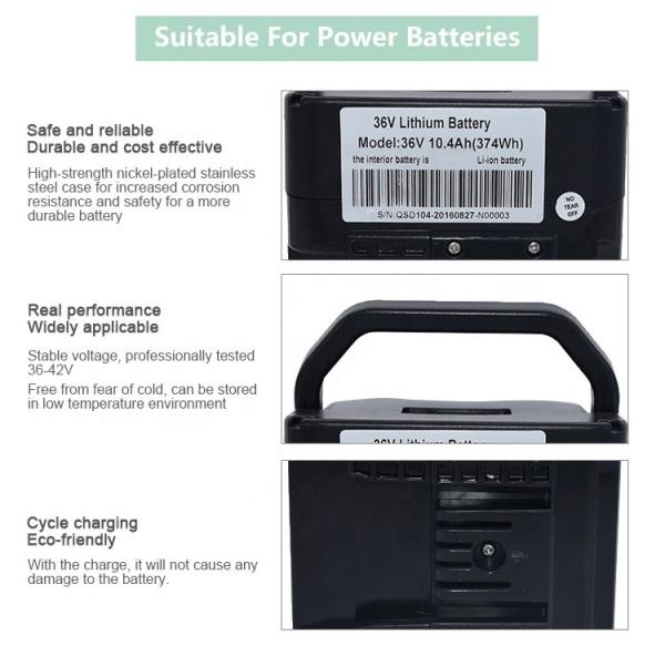 Customized Deep Cycles 18650 10S4P 36V 10Ah Lithium Ion Battery for Portable Power Station