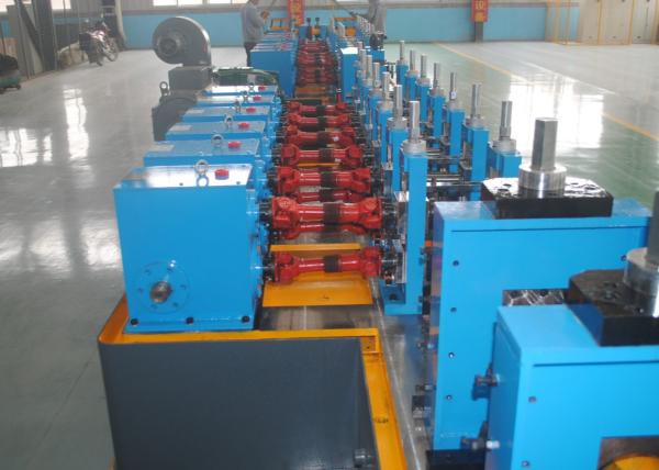 Blue High Frequency Welding Square Tube Mill 120m/Min
