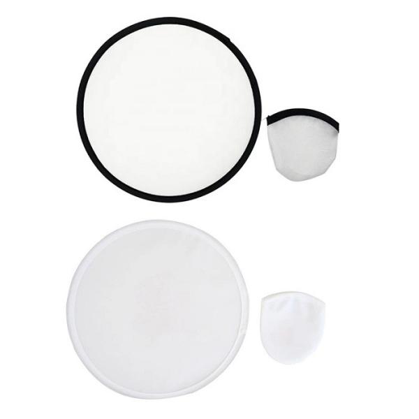 DIY Custom Sublimation Frisbee 25cm Blank Round Sublimation Foldable Fan