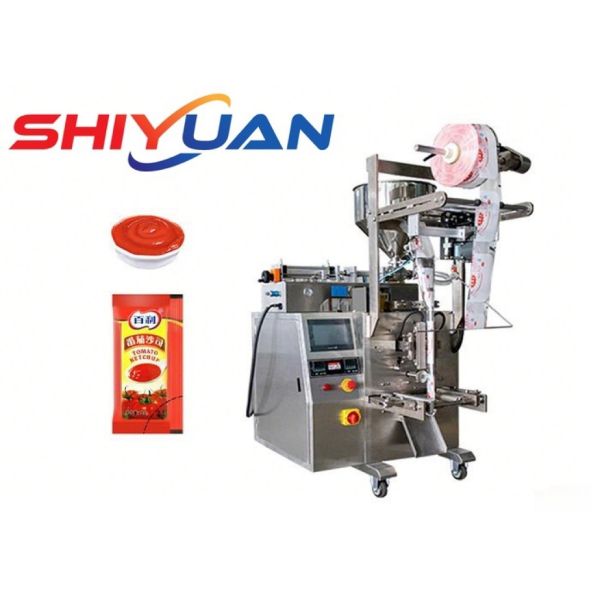 2KW 400ml Automatic Liquid Packing Machine , Fruit Juice Packaging Machine 250kg