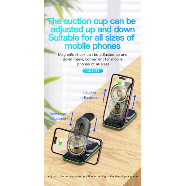 Magnetic Qi Wireless Charger Dock