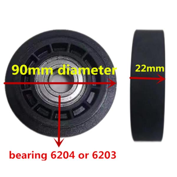 Airport Arrival Carousel Conveyor Belt Pulley Wheel 90mm