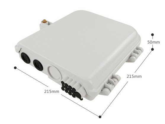 8 Cores FTTH Box Fiber Optic Termination Box Waterproof Wall Mounted 0.66 Kg