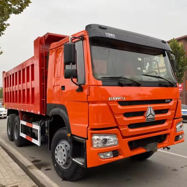 Высококачественный HOWO 6x4 тяжелый грузовик Использованный грузовик с наклоном