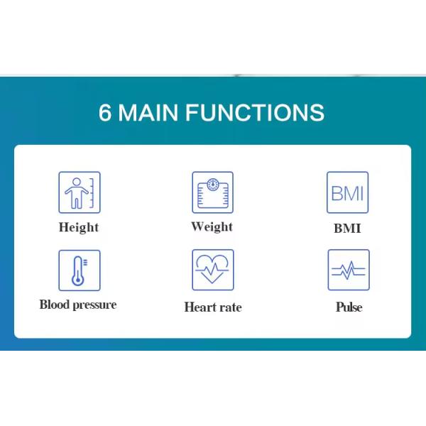 Escala para el peso de las personas Presión arterial Altura Peso Máquina de ultrasonido Análisis corporal Escala