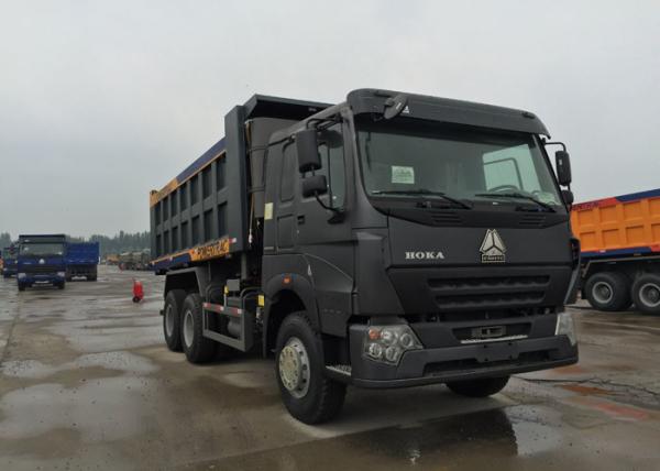 Loading Construction Goods Tipper Dump Truck LHD 371HP 30 - 40 Tons Heavy Dump Truck